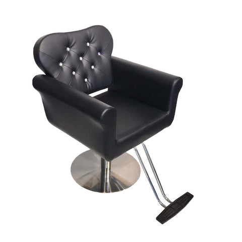 CHAISE DE COIFFURE ANDRIX URBAN AVEC BASE EN ACIER INOXIDABLE DE SECOND GRADE