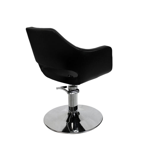 URBAN CHLOE STYLING CHAIR WITH CHROMED HYDRAULIC BASE