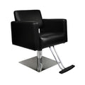 CHAISE DE COIFFURE KUBICO URBAN AVEC BASE EN ACIER INOXIDABLE DE PREMIER GRADE