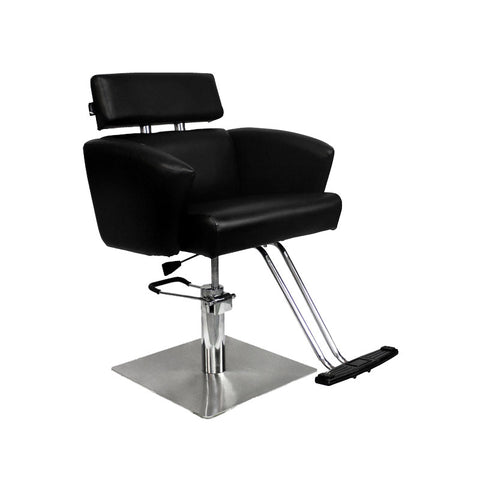 URBAN MADURO STYLING CHAIR WITH SECOND GRADE STAINLESS STEEL HYDRAULIC BASE product image