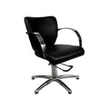 URBAN PRISMO STYLING CHAIR WITH CHROMED HYDRAULIC BASE