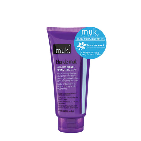 MUK. BLONDE MUK 1-MINUTE BLONDE TONING TREATMENT 200ML product image